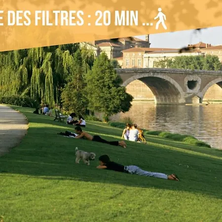 Tolosan - Cosy Tram & Bord De Garonne *